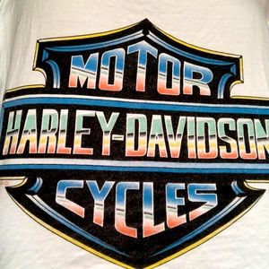 1997 Vintage Harley-Davidson cropped tank